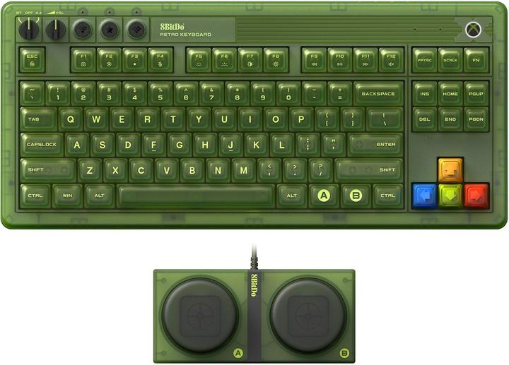 Produktbild 8bitdo Mechanical Keyboard, Xbox/PC/Android (Eng. Int., Kabellos)