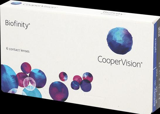Actual product image Biofinity Monatslinsen (6 Piece, Monthly lens, Spherical)