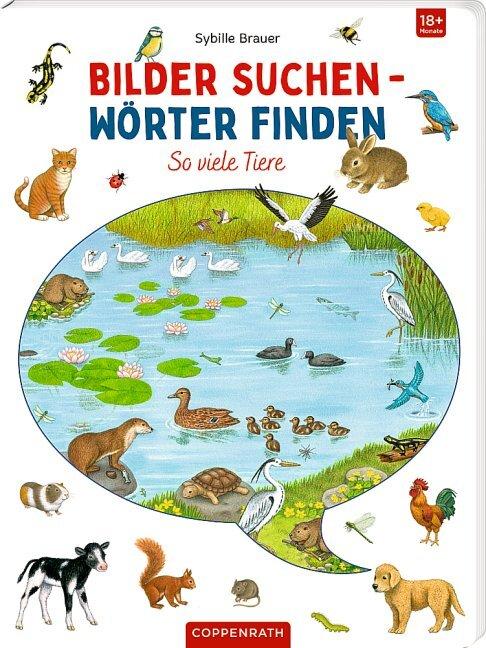 Produktbild Bilder suchen-Wörter finden: So viele Tiere (Deutsch, Sybille Brauer, 2023)