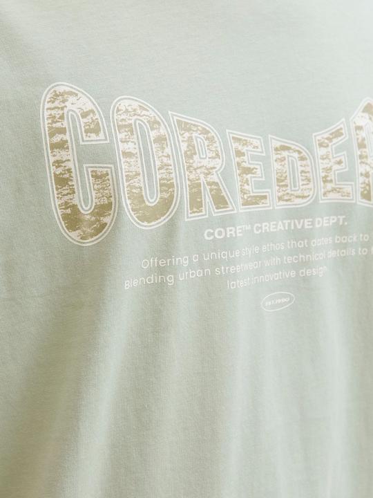 Actual product image Jack & Jones Gedruckt Rundhalsausschnitt T-shirt T-shirt (XL)