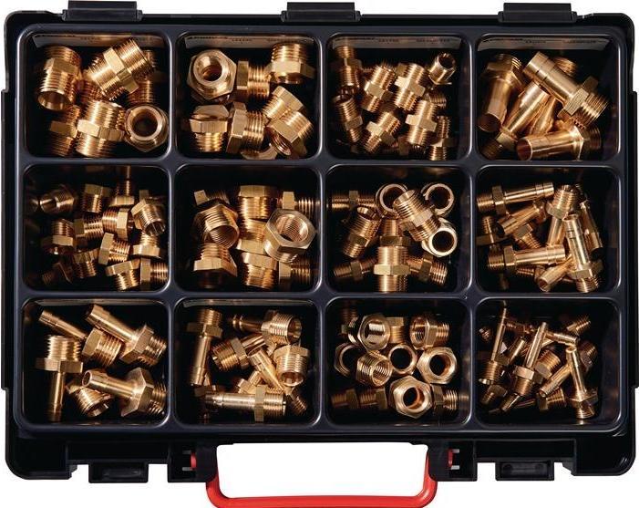 Actual product image Promat Assortment box brass turned parts