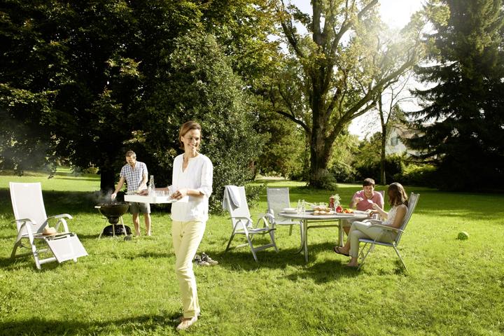 Actual product image Acamp Acatop stacking chair