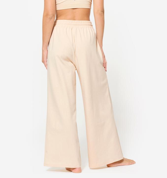 Actual product image Domyos Jogginghose Damen weit - 520 cremeweiss (W30/L31)