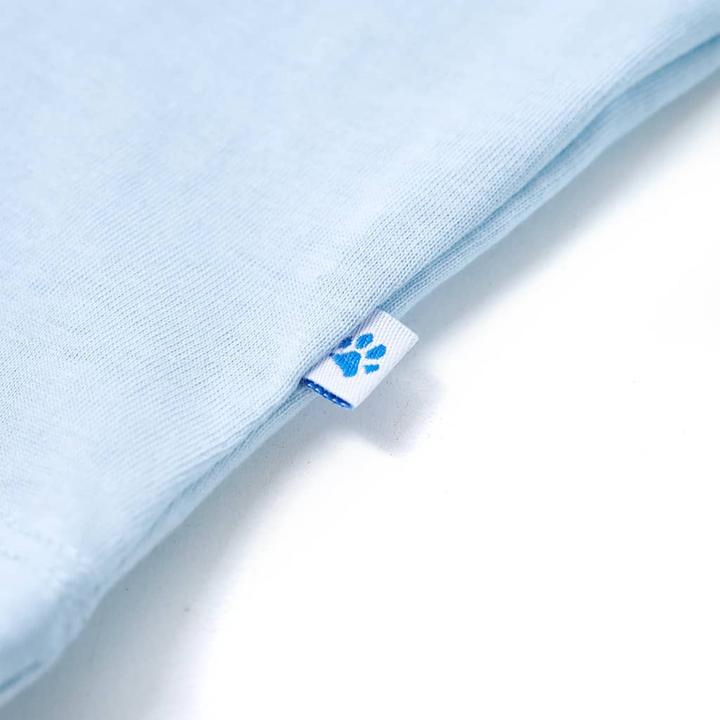 Immagine prodotto VidaXL Maglietta da bambino azzurro 128,Materiale: 100 % cotone,Colore (128)