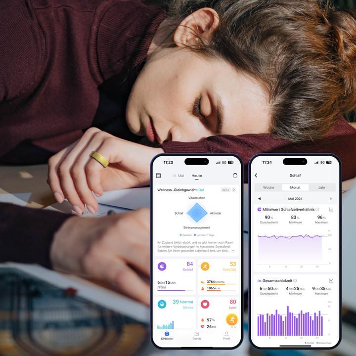 Image du produit RingConn Smart Ring (Gen1) (13, Or pâle)