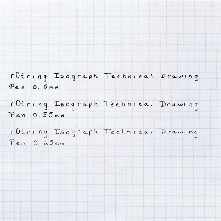 Produktbild Rotring Isograph Tuschefüller College Set