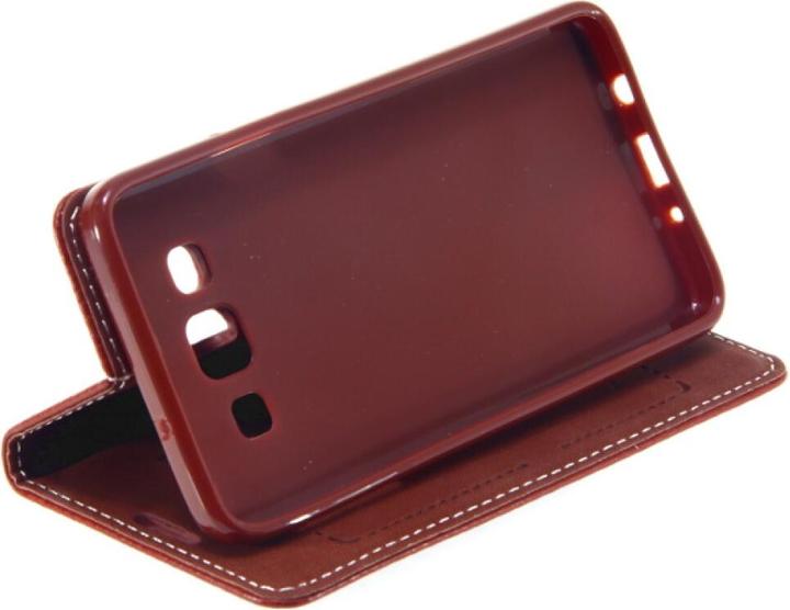 Produktbild Xundd Book Case Fashion for Galaxy A3 - Brown (Samsung Galaxy A3)
