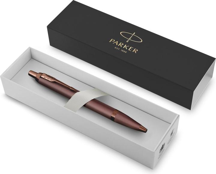 Actual product image Parker Pen Biros IM Monochrome Medium (M), Burgundy (Burgundy, 1 x)