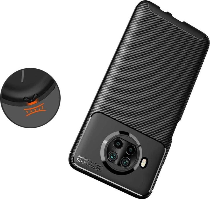 Produktbild Screenguard Xiaomi Mi 10T Lite Hülle Carbon Design TPU Case (Xiaomi Mi 10T Lite)