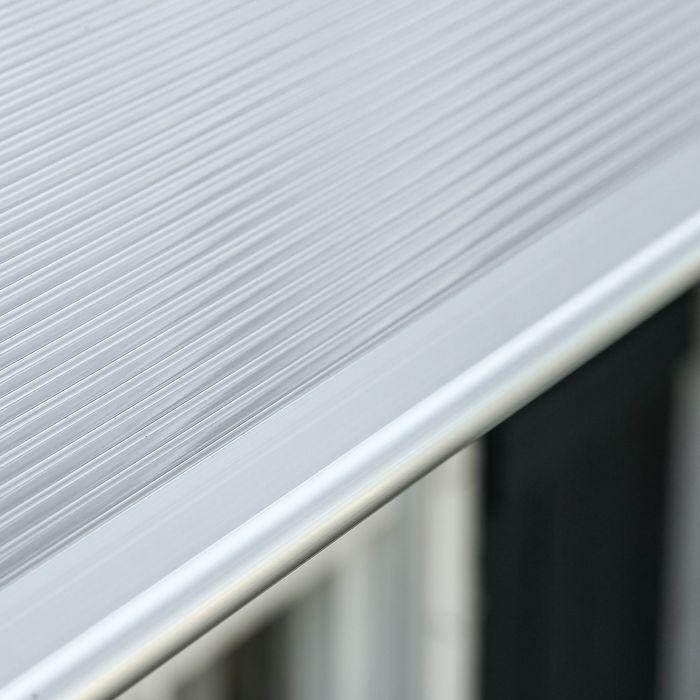 Immagine prodotto Swisshandel24 Pultvordach Vordach ideal für Haustür 200x96x27 cm Überdachung
