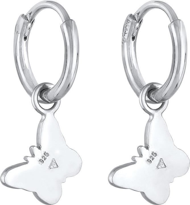 Image du produit Elli Boucles d'oreilles créoles papillon 925 argent (Argent sterling 925)