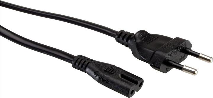 Value Netzkabel Euro-Flachstecker auf C7 (5 m)