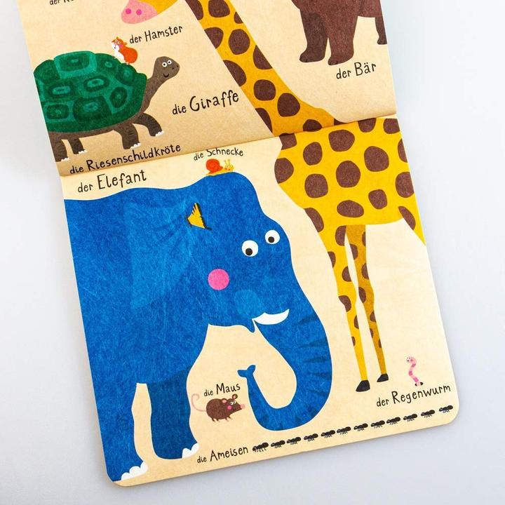 Actual product image Baby pixi - My colourful animal book (German)