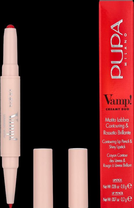 Immagine prodotto Pupa Milano Pupa Vamp! Duo Cremoso Arancione Rosso 11 (011 Arancione Rosso)