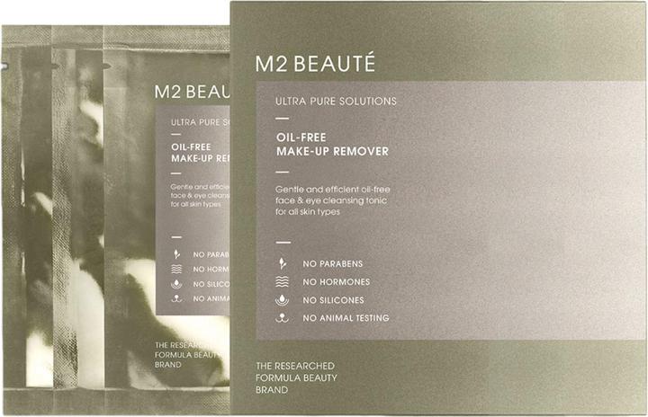 Actual product image M2 Beauté M2Beauté - Oil-Free Eye Make-Up Remover Pads (Cleaning cloths, 10.50 ml)