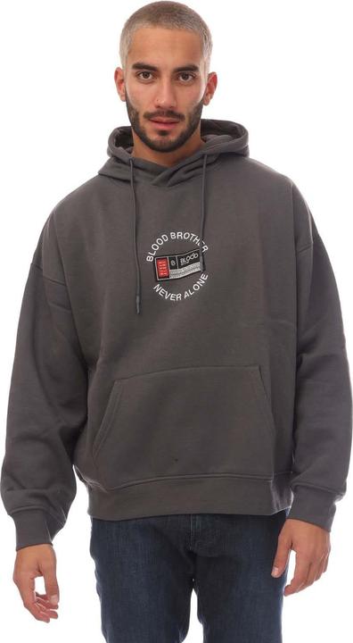 Immagine prodotto Blood-Brother Badged Basket Felpa con Cappuccio Uomo (L)