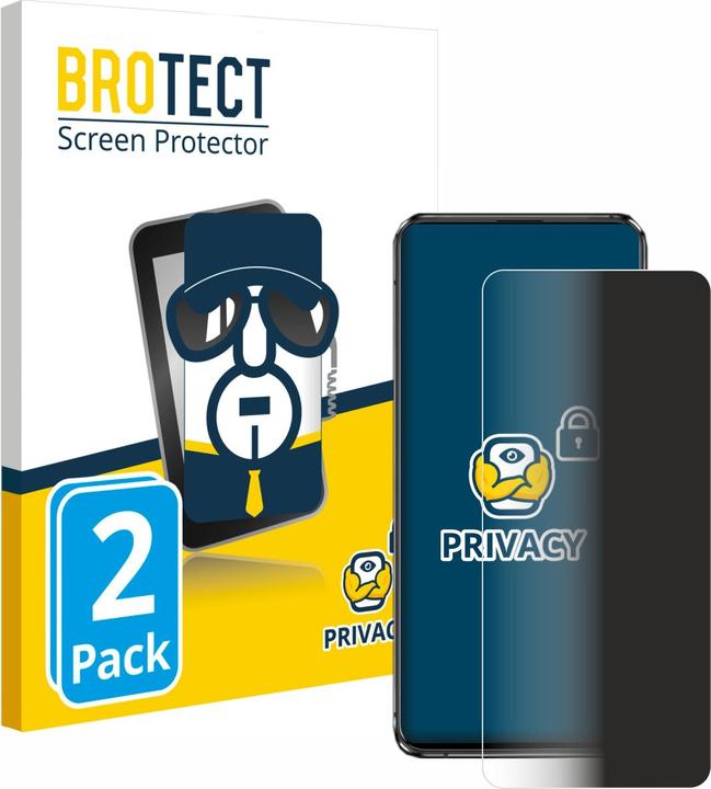 Actual product image BROTECT Privacy Protector (2 Piece, Asus Zenfone 7 Pro)