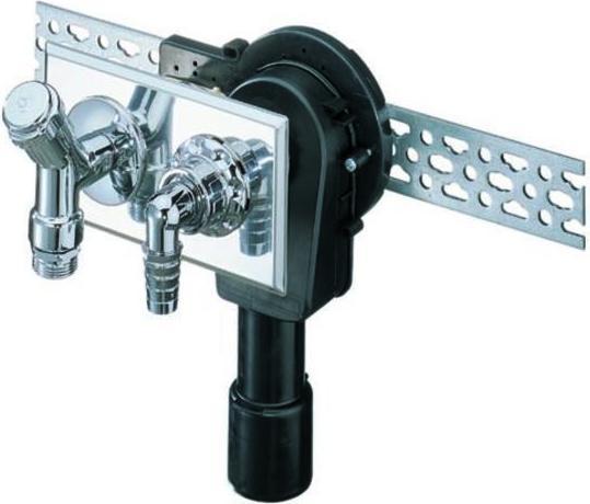 Image du produit Dallmer GmbH & Co. KG Siphon pour lave-mains mural 406 pour montage horizontal DN 40/50