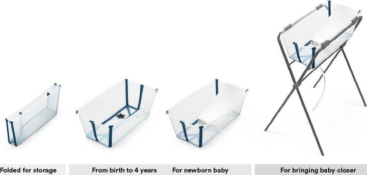 Produktbild Stokke Flexi Bath Badewanne mit Flexi Bath Ständer