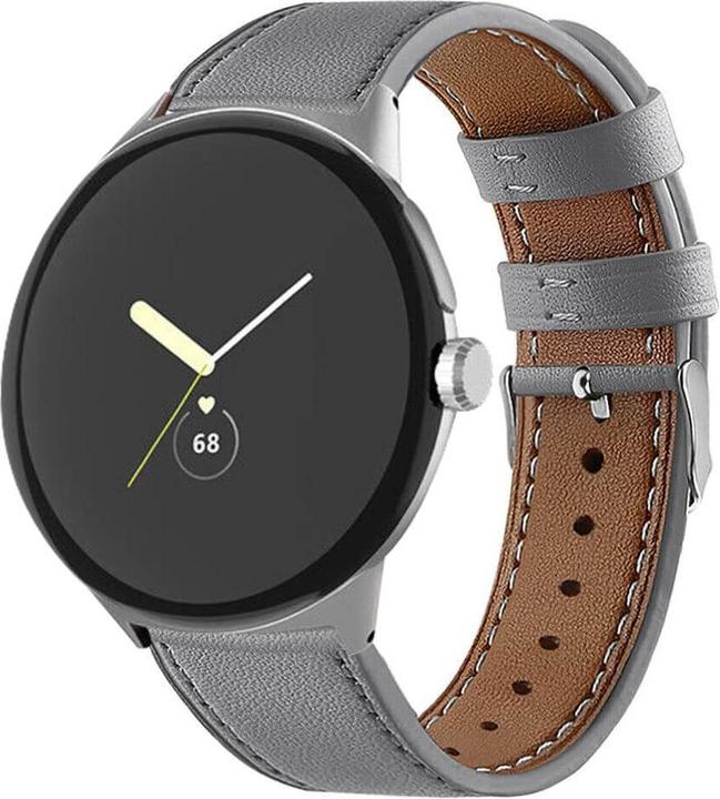 Cover-Discount Google Pixel Watch 3 - 45mm - Ersatzband Armband Leder (Leder)