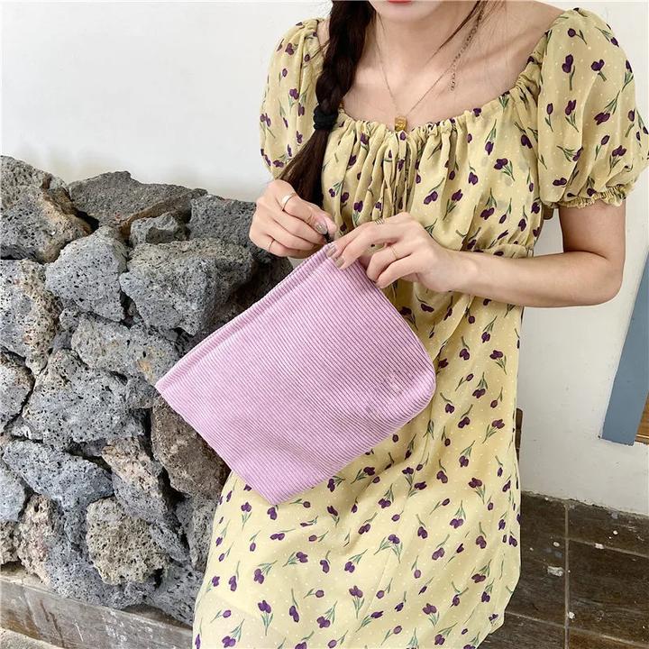 Produktbild Only-Bags.Store Cord Reise Kosmetiktasche Portable Make-up Aufbewahrungstasche Geldbörsen grosse Kapazität