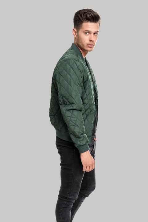 Actual product image Urban Classics Diamond Quilt Nylon Jacket (XL)