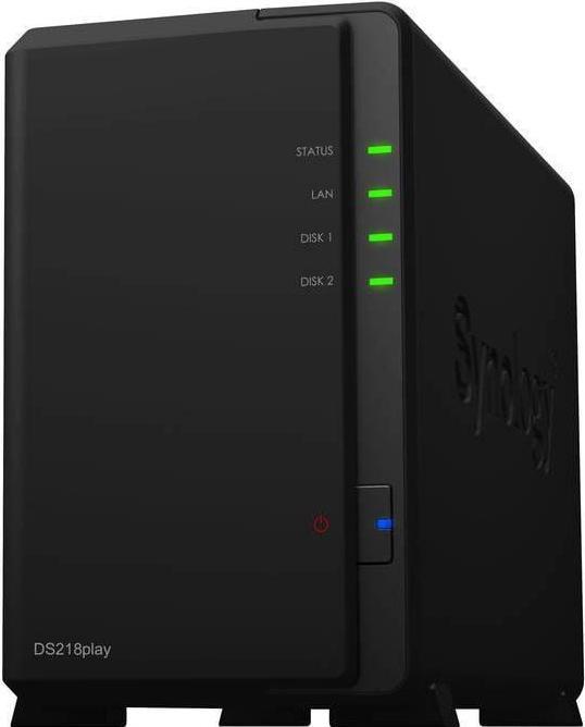 Produktbild Synology DS218play (2 x 4 TB, Seagate Ironwolf)