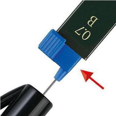 Actual product image Faber-Castell Super-Polymer (Gel mine, Black, 0.70 mm)