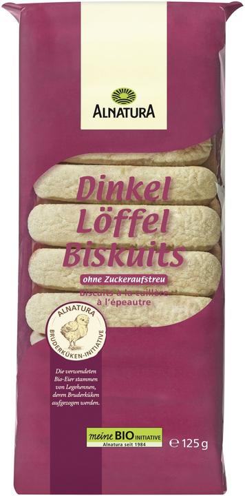Produktbild Alnatura Bio Dinkel Löffelbiskuits (125 g)