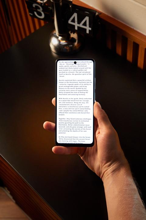 Immagine prodotto TCL 40 NXTPAPER BLU NOTTE 256GB (256 GB, Midnight Blue, 6.78", Doppia SIM, 50 Mpx, 4G)