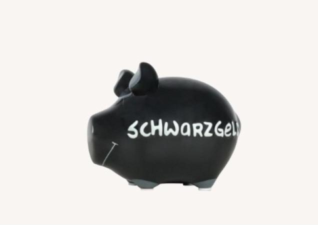 Image du produit KCG Tirelire - argent sale (12,5 x 9,5 x 10 cm)