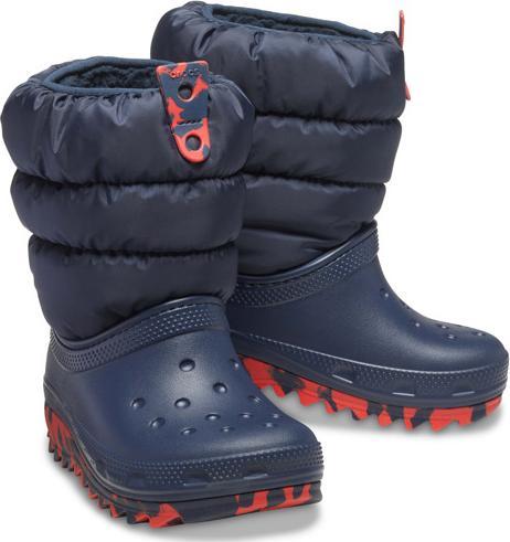 Crocs Classic Neo Puff Boot Kleinkind 207683-410 Granatowe 25 (26)