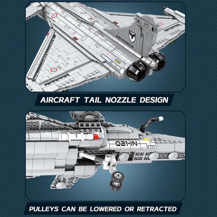 Actual product image ReoBrix RAFALE Jet Update Version 2024 - Rafale fighter jet