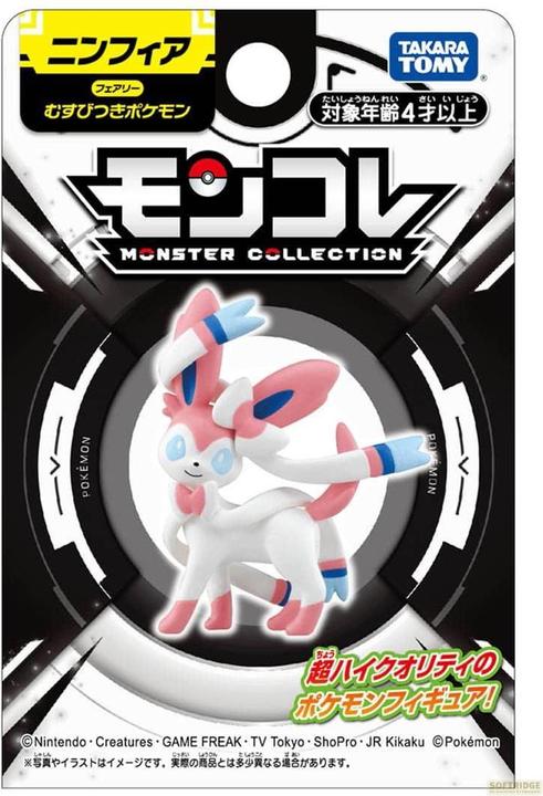 Pokémon Sylveon Takara Tomy Monster Collection Figure Eeveelution