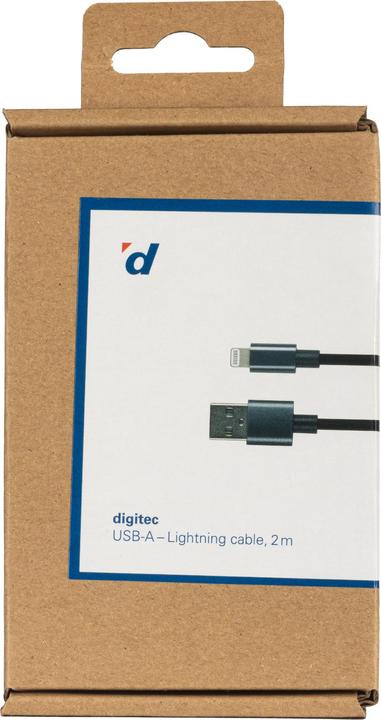 Produktbild Digitec USB-A – Lightning (2 m, USB 2.0)
