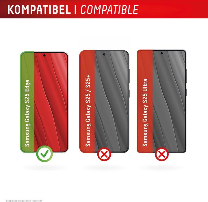 Image du produit Displex Real Glass + (1 pièce(s), Samsung Galaxy S25 Edge)