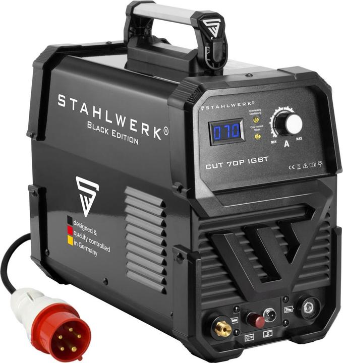 Actual product image Stahlwerk Plasma cutter CUT 70 P IGBT with 70 amps and pilot ignition