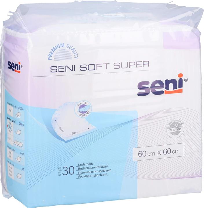 Produktbild Seni Soft Super Einmal-Bettschutz 4 Tropfen (30 x)