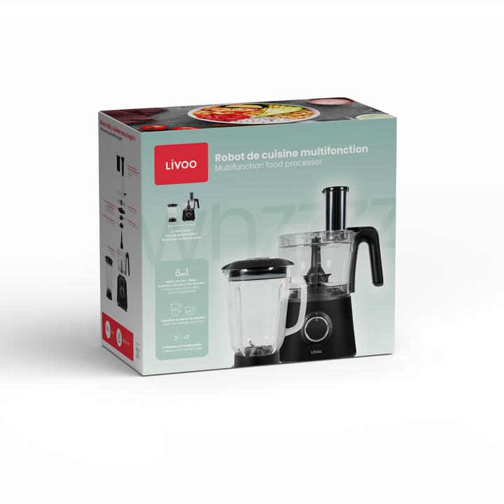 Produktbild Livoo Multifunktionale Küchenmaschine (600 W)