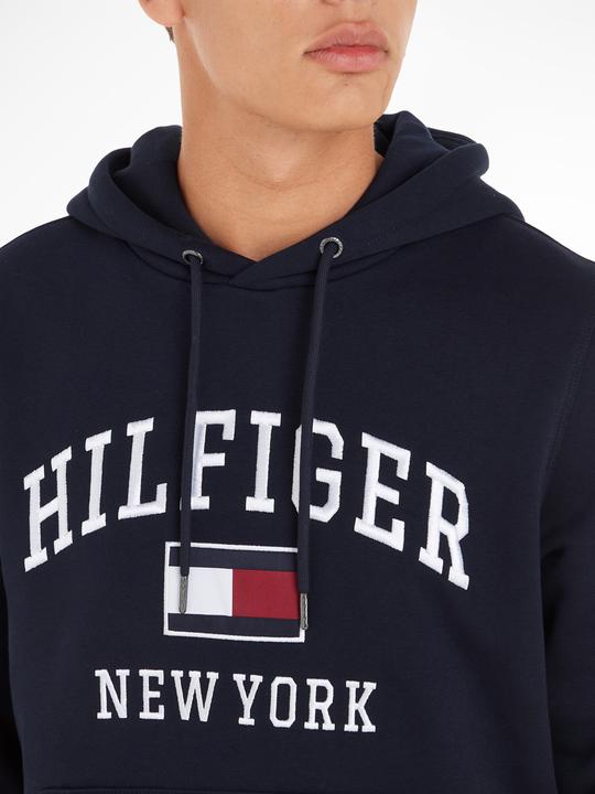 Actual product image Tommy Hilfiger MODERN VARSITY HOODY, blue(dwblue (5)), size L (L)