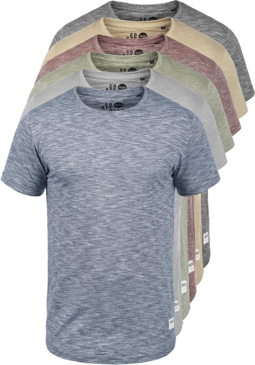Immagine prodotto Solid Figos T-Shirt A Maniche Corte Maglietta Da Uomo Con Girocollo In Cotone 100% (M)