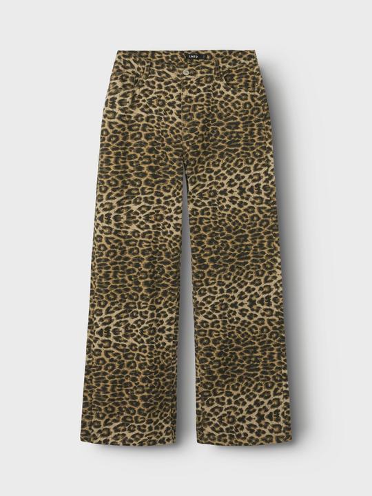 Actual product image Lmtd Wide leg leoprint trousers (170)