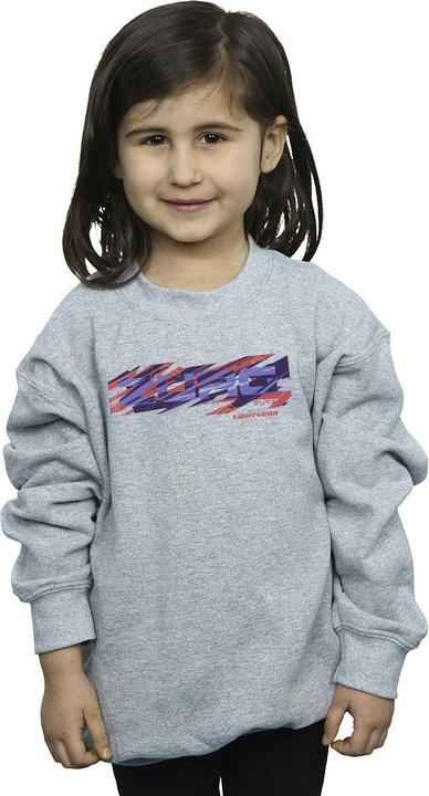 Actual product image Disney Girls Lightyear Zurg Graphic Title Sweatshirt (152, 158)