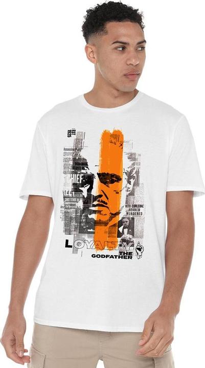 Immagine prodotto The Godfather Maglietta Don Vito Corleone Striscia di Giornale Uomo (3XL)