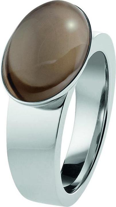 Produktbild Xen Ring mit 16x11mm grossen Rauchquarz (50)