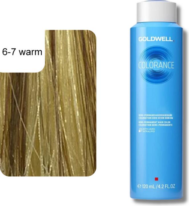 Actual product image Goldwell Colorance (6-7 Warm LL Dark Blonde Warm)