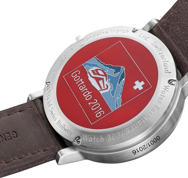 Image du produit Mondaine Mon CFF Gottardo 2016 PayChip (Montre analogique, Swiss Made)