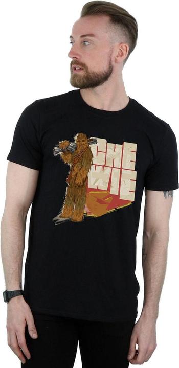 Actual product image Star Wars Mens Solo Chewie Falcon T-Shirt (XL)