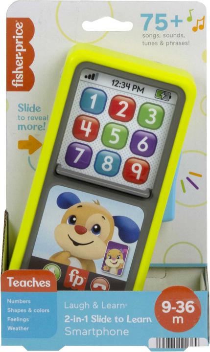 Image du produit Fisher-Price Fisher Price, le smartphone 2-en-1 Slide to Learn (Allemand)