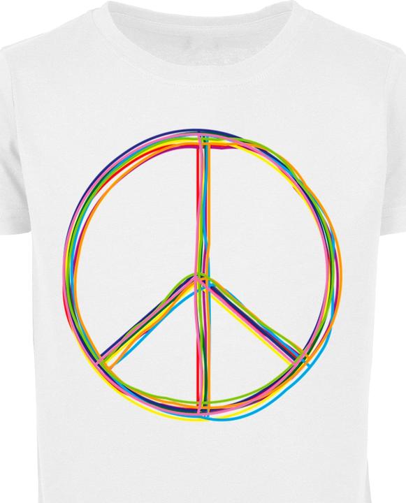 Image du produit Merchcode Filles Paix - T-shirt manches courtes multicolore - 167905 (134)
